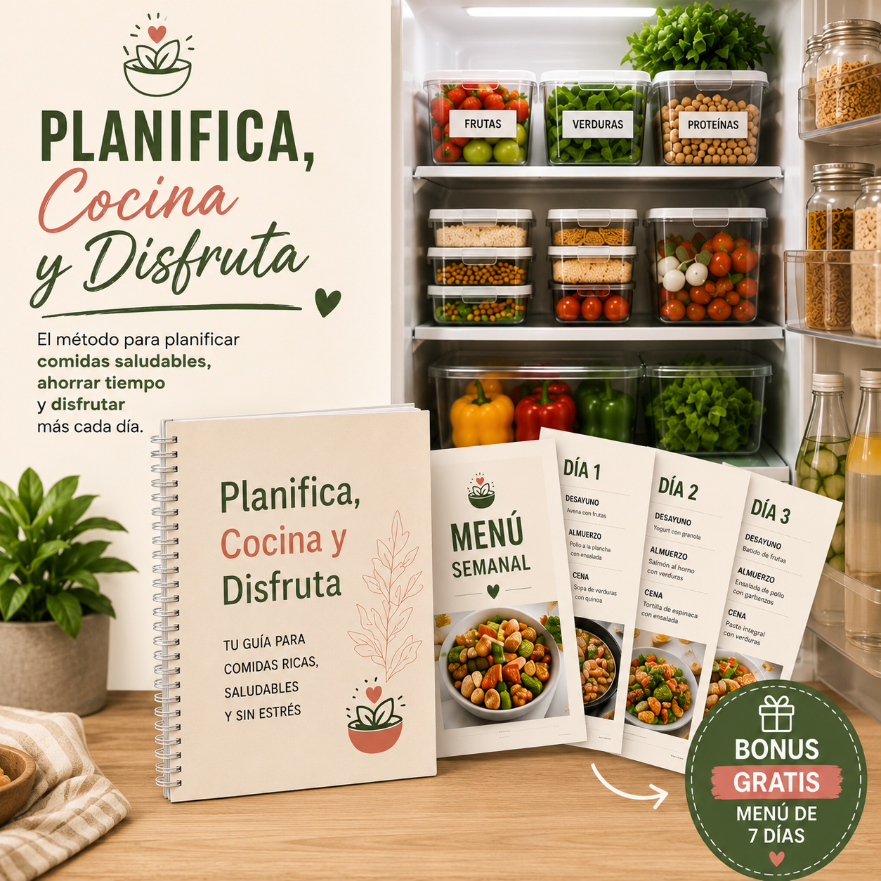 Planifica, Cocina y Disfruta